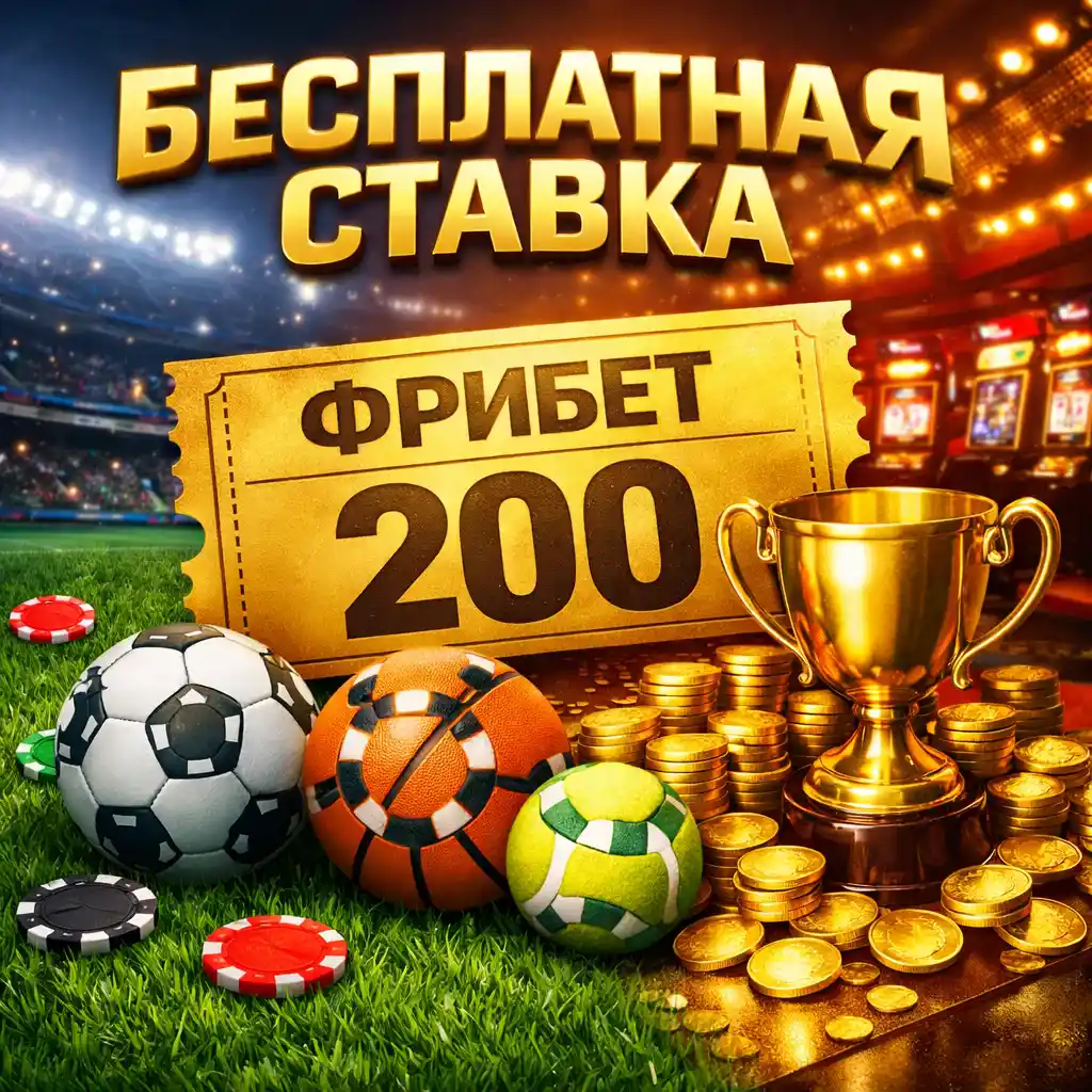 Фрибет 200 гривен на спорт - первая ставка в БК Парик24 бесплатно
