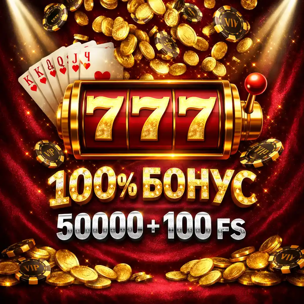 Приветственный бонус 100% до 50000 гривен в онлайн казино Парик 24